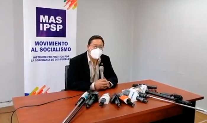 Luis Arce anuncia que el MAS viabilizará bono de Bs1.000, no de Bs500