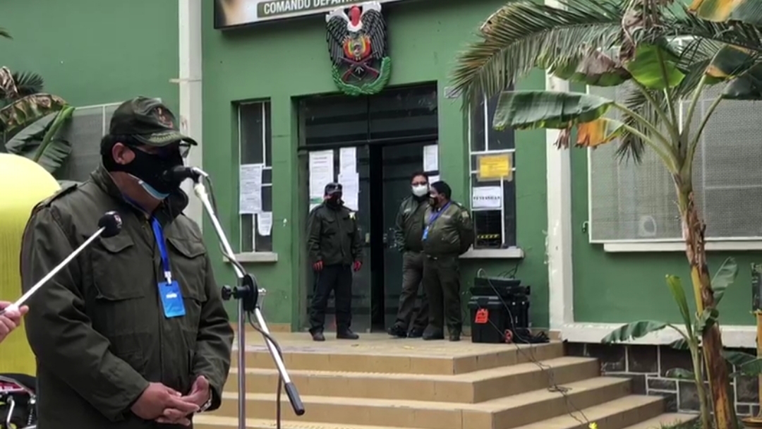 Reportan 140 efectivos policiales de Tarija afectados por el coronavirus