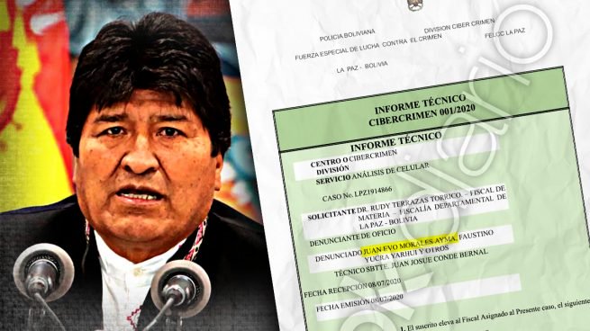 Noemí M.C. denuncia que la obligaron a decir que tenía una relación con Evo