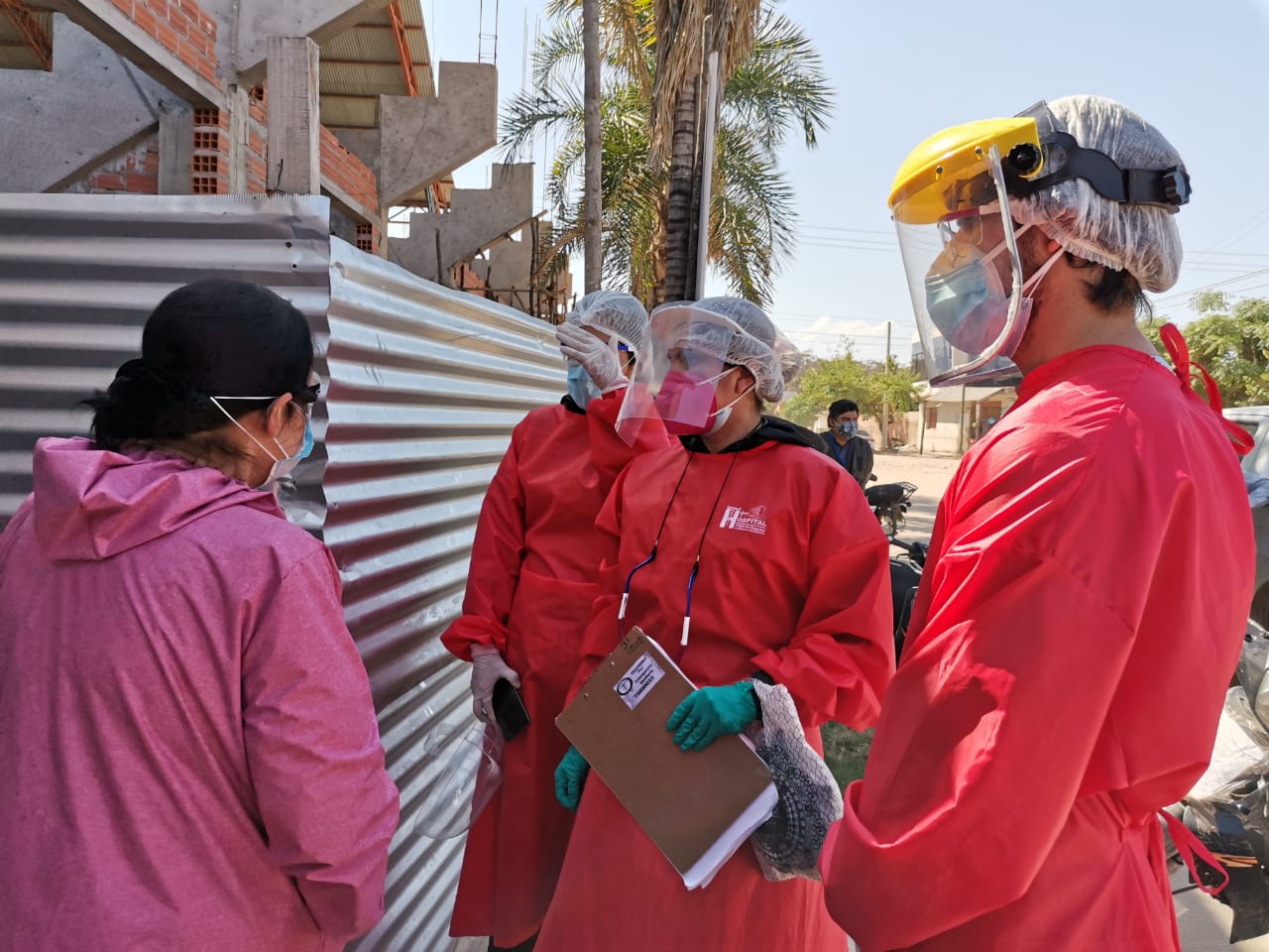 Gobernación realiza rastrillaje epidemiológico en Bermejo para detectar casos de Covid-19