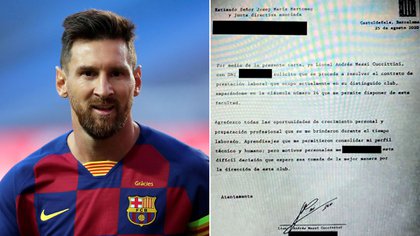 La Liga española publicó un comunicado sobre el conflicto contractual entre Lionel Messi y Barcelona