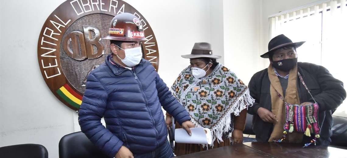 COB y Pacto de Unidad condicionan suspensión de bloqueos a adelantamiento de elecciones al 11 de octubre