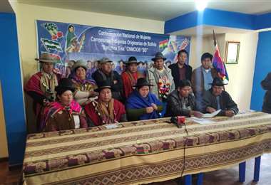 Organizaciones hablan de sugerir a Evo Morales que se aleje de la campaña del MAS
