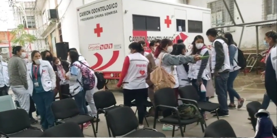 Comando de la Policía de Tarija destaca trabajo del grupo de médicos voluntarios “Unidos Para Servir”