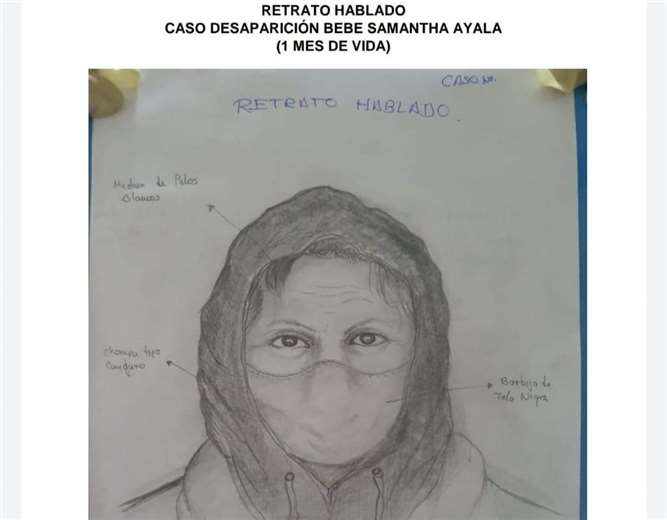 Es posible que la bebé Samanta fuera sacada por un paso ilegal en la frontera con Perú