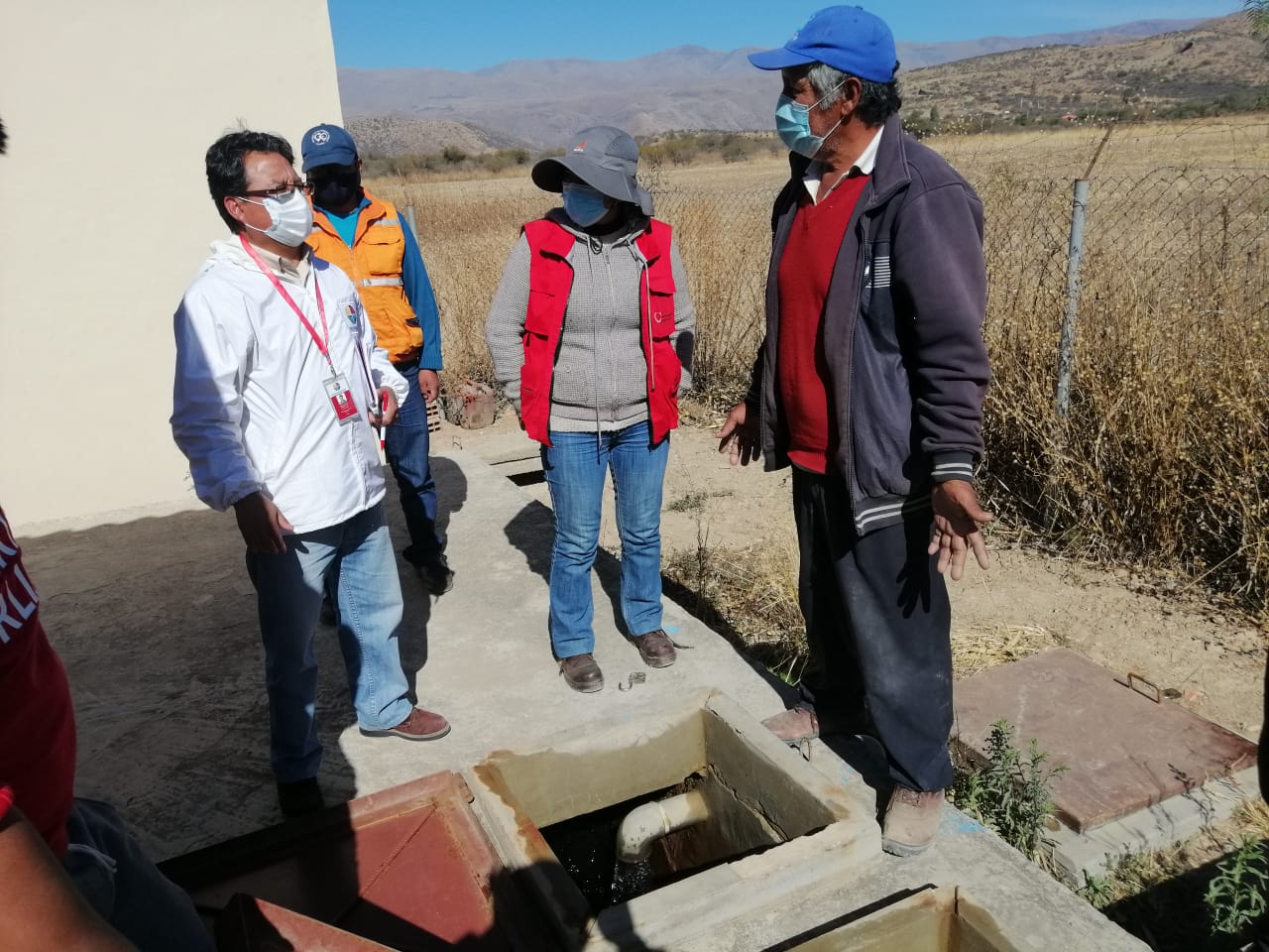 Defensora del Pueblo verifica desabastecimiento de agua potable en municipio de San Lorenzo