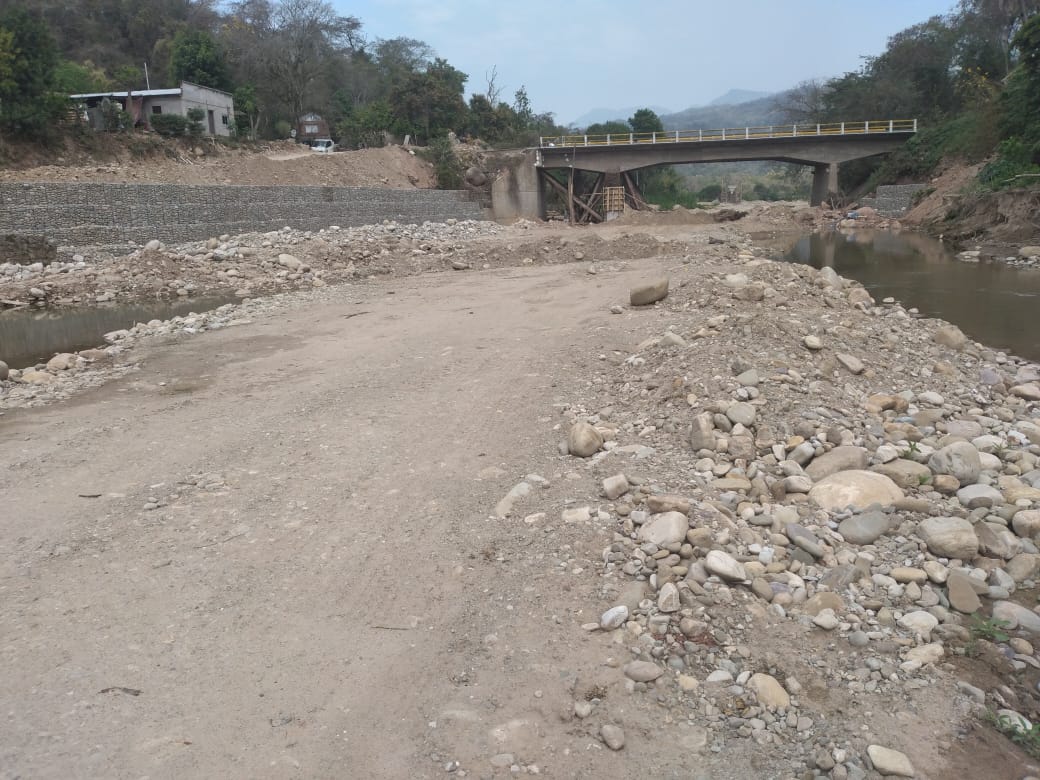 Refacción del puente San Telmo en la carretera Tarija-Bermejo tiene 60% de avance