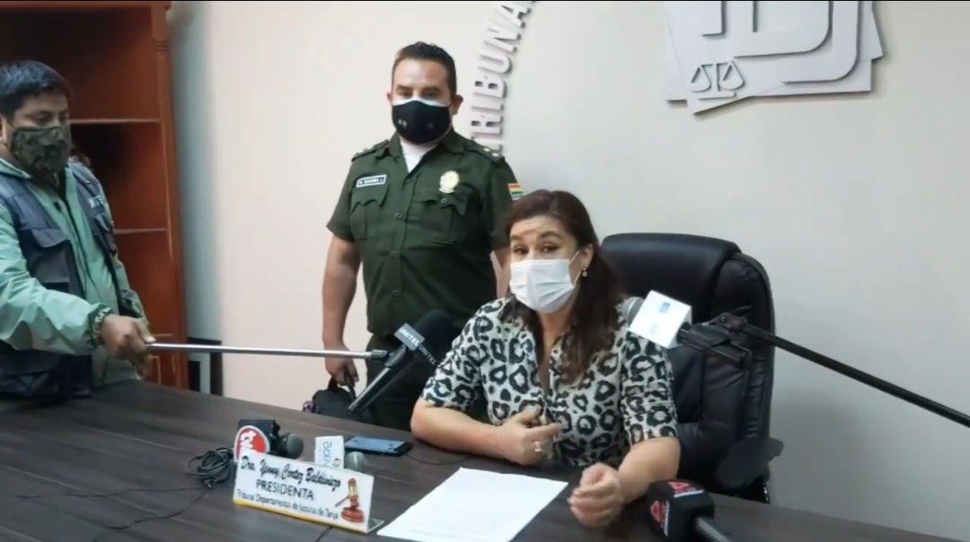 Tribunal de Justicia de Tarija atendió a 102 privados de libertad en visitas virtuales