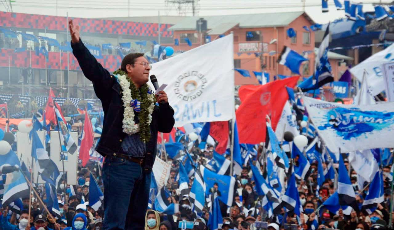 Conteo Tu Voto Cuenta: Luis Arce gana con el 53,0% sobre 30,8% de Carlos Mesa
