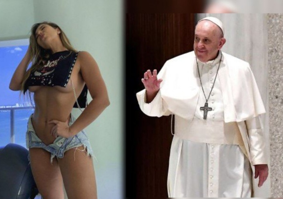 Sexi modelo rapai recibe un “Me Gusta” del Papa Francisco