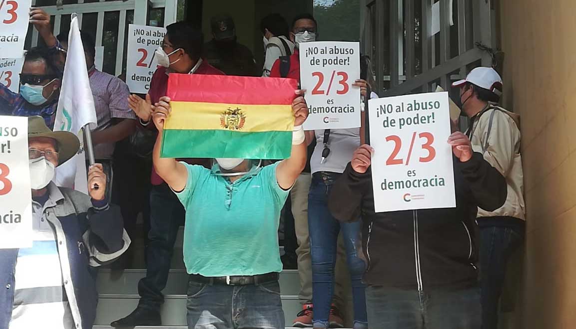 CC presenta recurso ante el TCP para reinstaurar los dos tercios en reglamentos