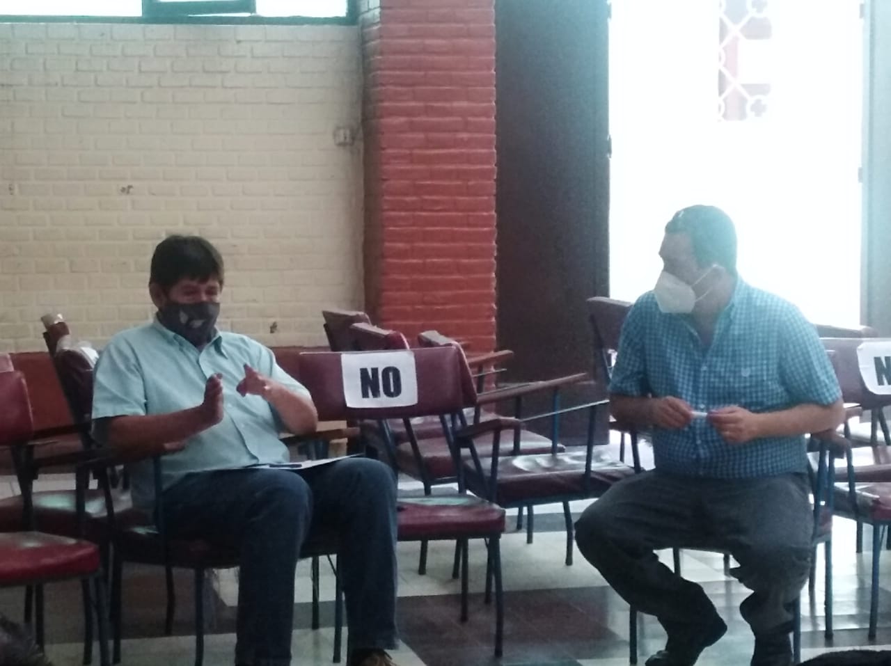 Transportistas se reúnen con el nuevo alcalde de Tarija para expresar sus necesidades
