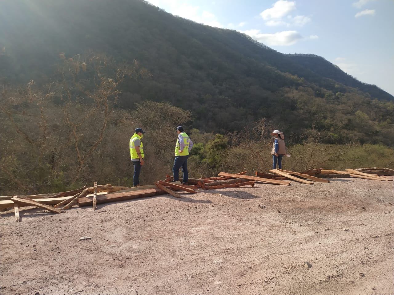 La ABC realiza trabajos de mitigación ambiental en el tramo Acheral – Choere de Tarija