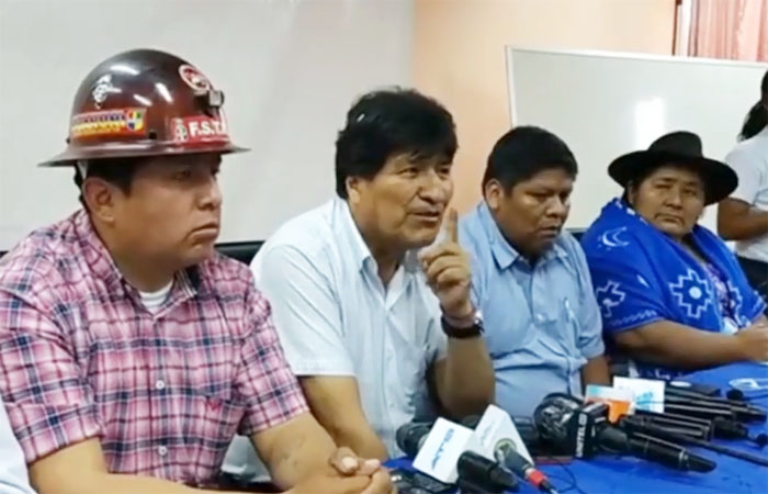 Morales anuncia que nuevas generaciones tendrán oportunidad para ser candidatos