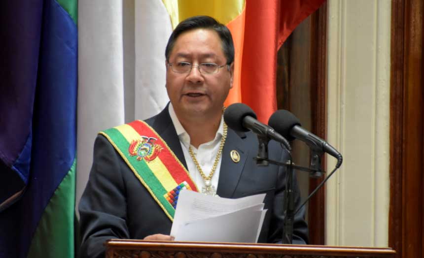 Arce promete gobernar para todos, unidad y paz: “Debemos poner fin al miedo”