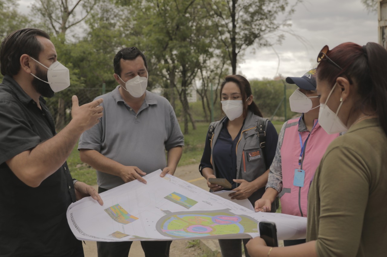Pica Lema anuncia que el Parque Los Changuitos contará con nuevo espacio recreativo para la niñez