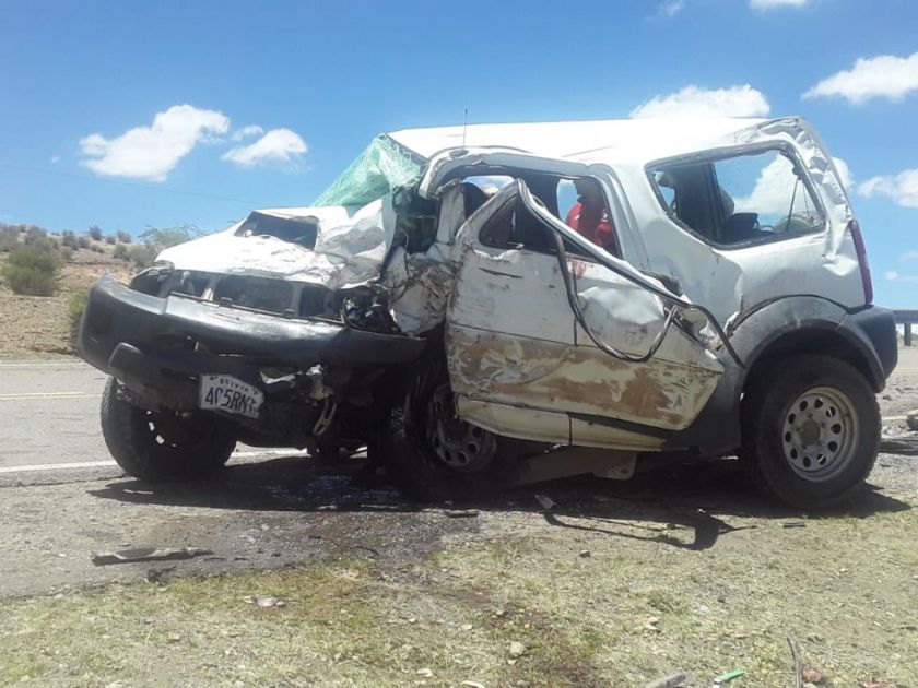 Fallecen tres mujeres en un accidente vial cerca de Villazón