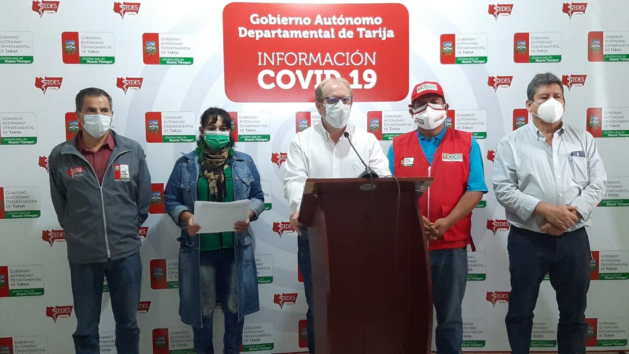Autoridades de salud de Tarija coordinan acciones para la contención del Covid-19