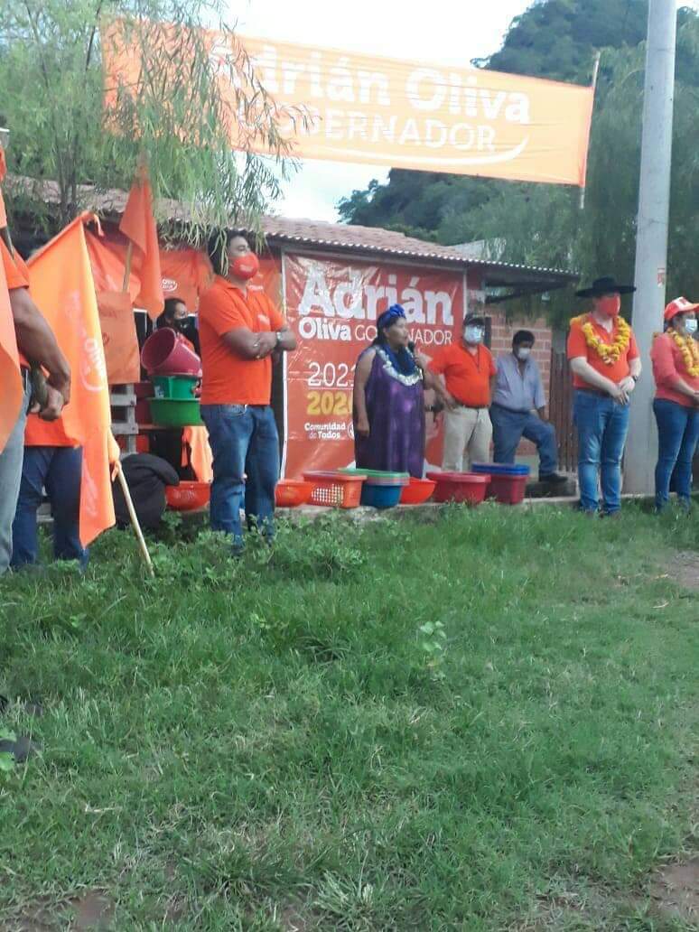 Oliva inaugura casa de campaña en Timboy, y suma el apoyo del Pueblo Guaraní