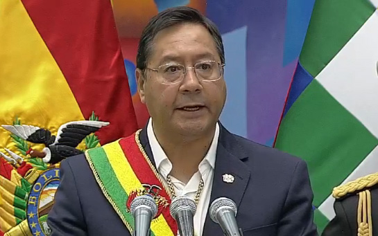 Arce promete justicia sin venganza y enfrentar a la pandemia sin afectar la economía