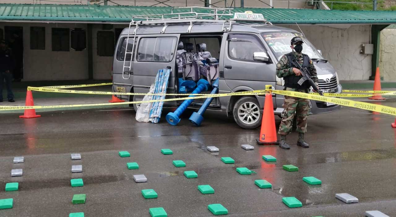 Operativos afectan medio millón de dólares al narcotráfico en los primeros días del año