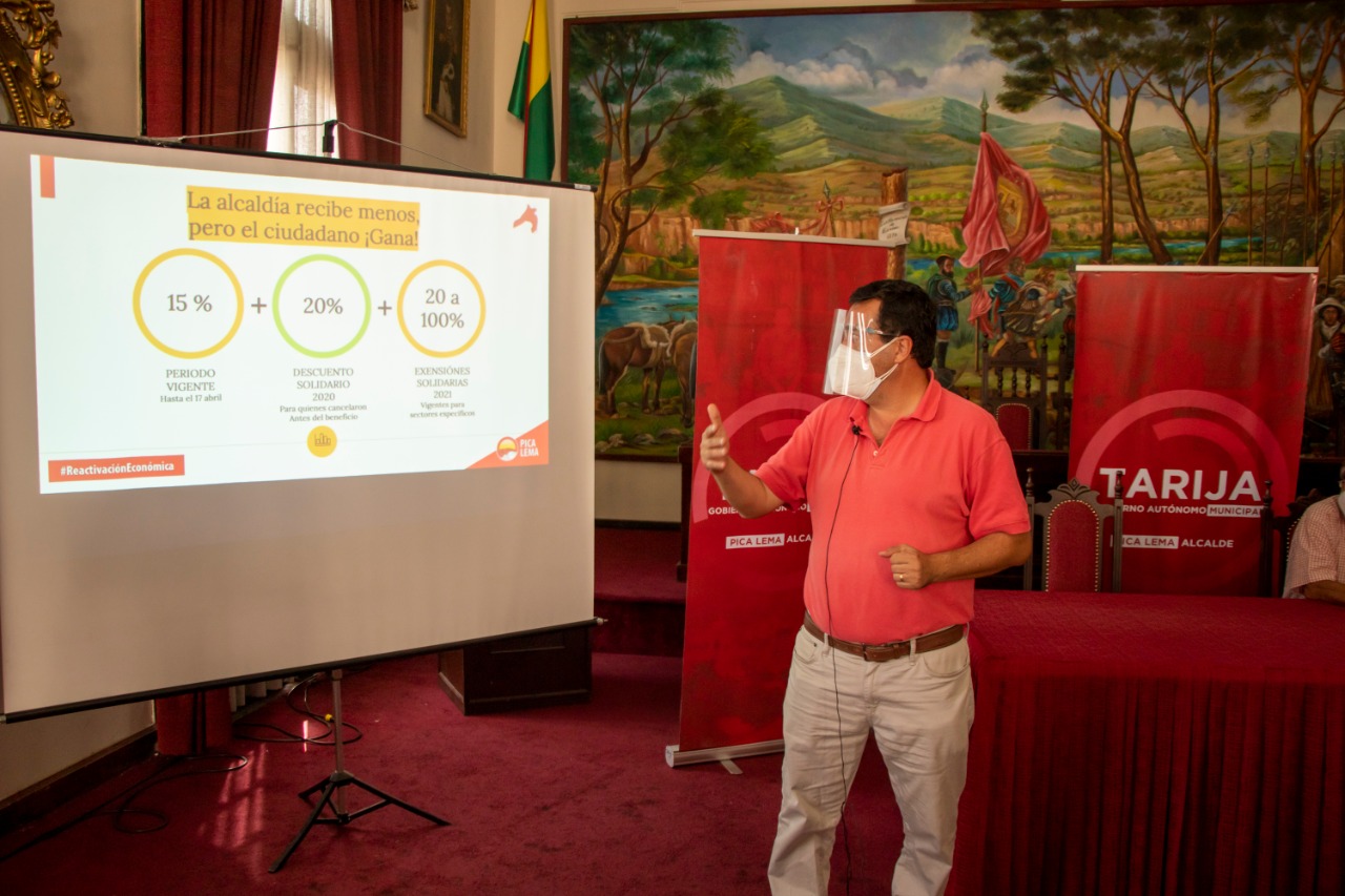 Alcalde “Pica” Lema anuncia ampliación del Descuento Solidario en impuestos para inmuebles y vehículos hasta abril