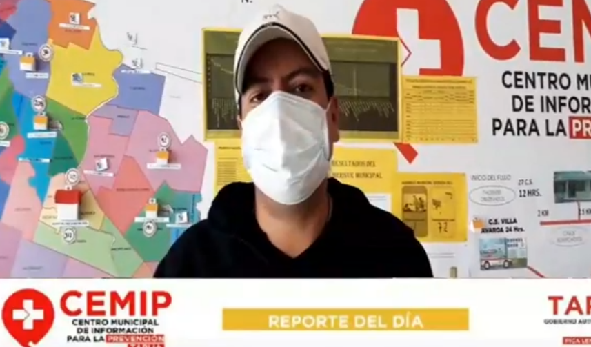 CEMIP de Tarija reporta 5.244 pruebas de COVID realizadas y pide a la población no bajar la guardia