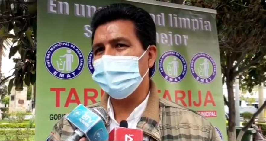 La Entidad Municipal del Aseo de Tarija inicia instalación de 250 papeleros en la ciudad
