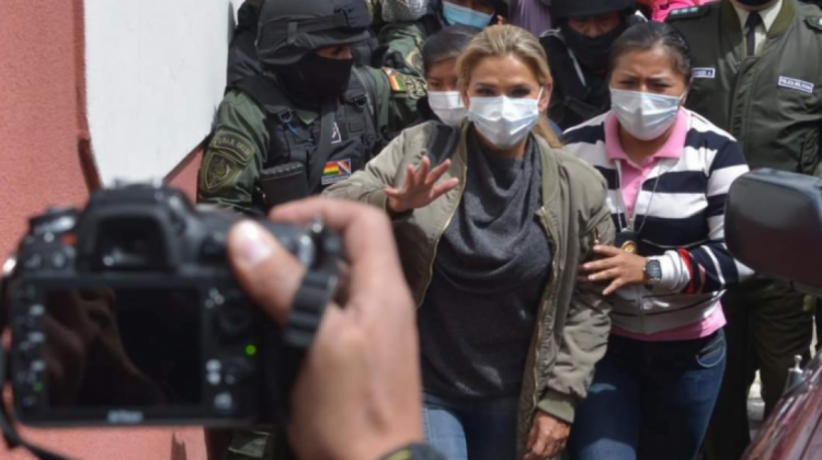 Gobierno remite información al Parlamento Europeo sobre la situación de Jeanine Añez