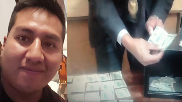Abren caja fuerte de Juan Pari y hallan dinero, chequera del Banco Unión, CD y memorias USB