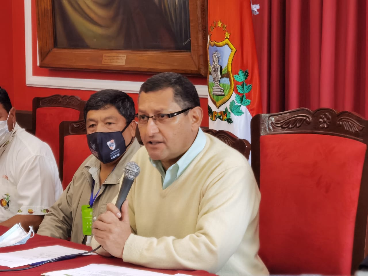 Gobernador Montes saluda a los periodistas en su día y destaca su labor en estos tiempos de pandemia