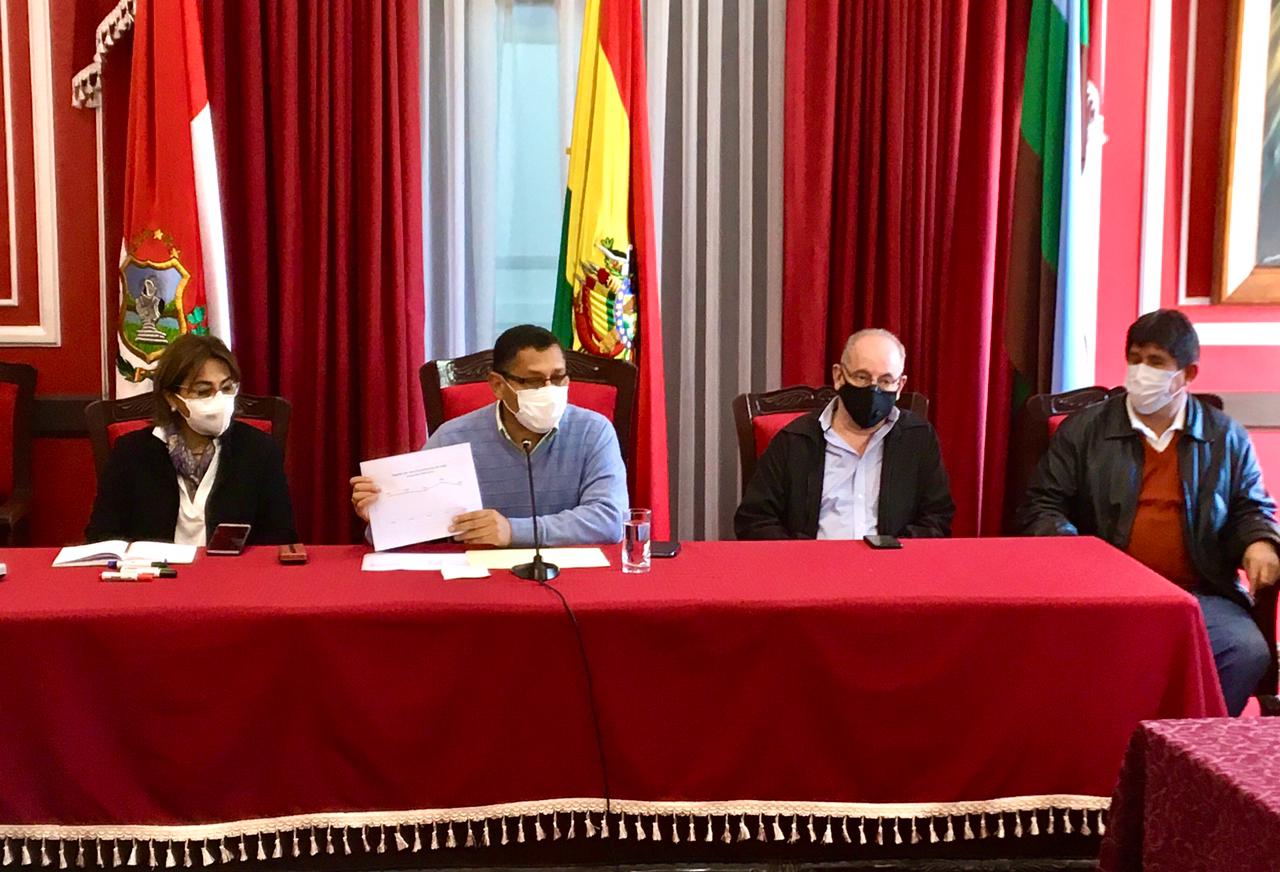 Gobernación destina 5 millones bolivianos para compra de planta de oxígeno