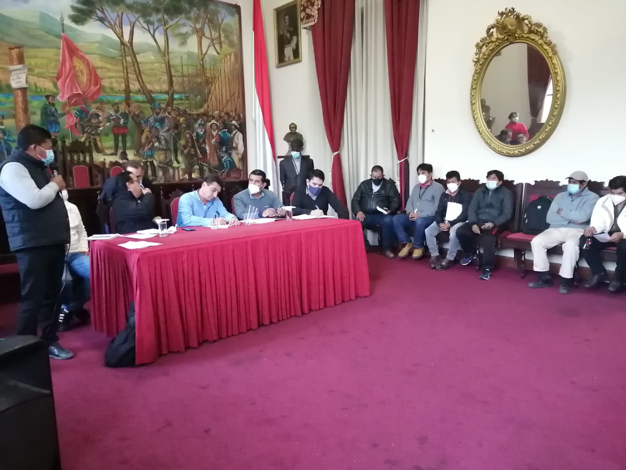 Alcalde se reúne con presidentes de barrio para priorizar proyectos