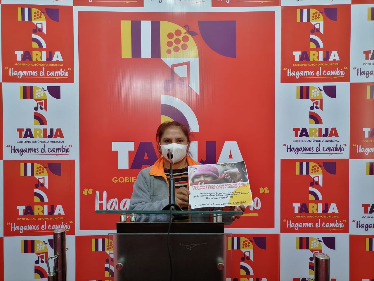 Municipio lanza campaña de recolección de ropa abrigada para niñas y adolescentes en situación de calle