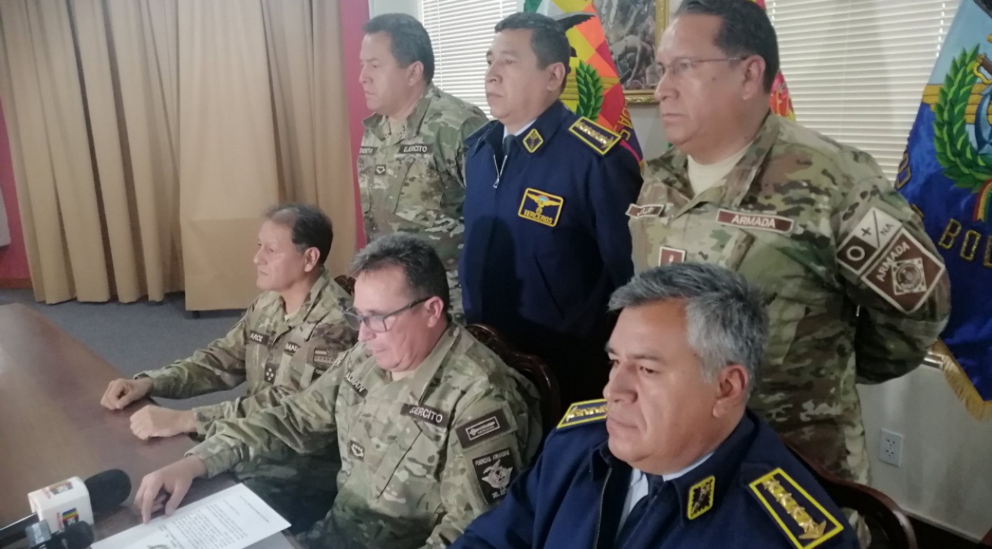 Amplían dos nuevos delitos contra siete exjefes militares y policiales por el caso ‘golpe’ de Estado