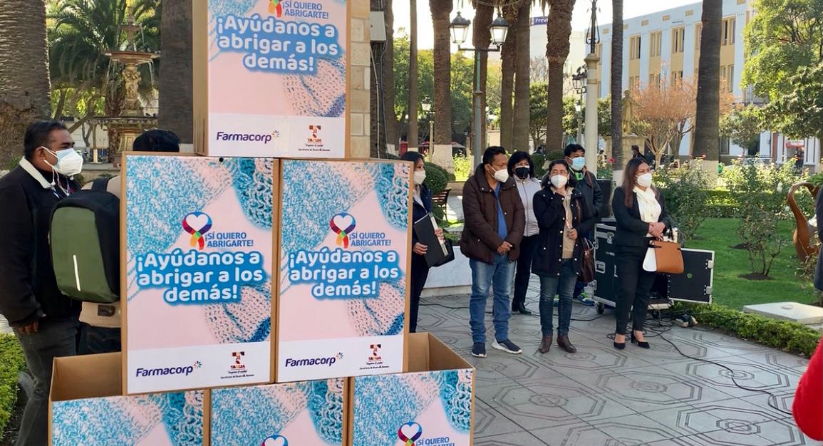 Lanzan la campaña solidaria “Sí Quiero Abrigarte” dedicada a la población más vulnerable de Tarija