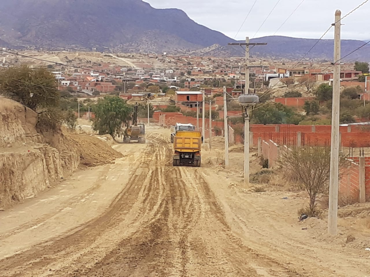 Alcaldía de Tarija consolida más de 2.200 metros de extensión en la segunda Circunvalación