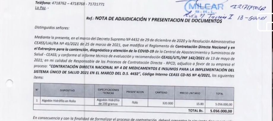 Productores denuncian al Gobierno por compra de algodón a intermediario con sobreprecio y de la China