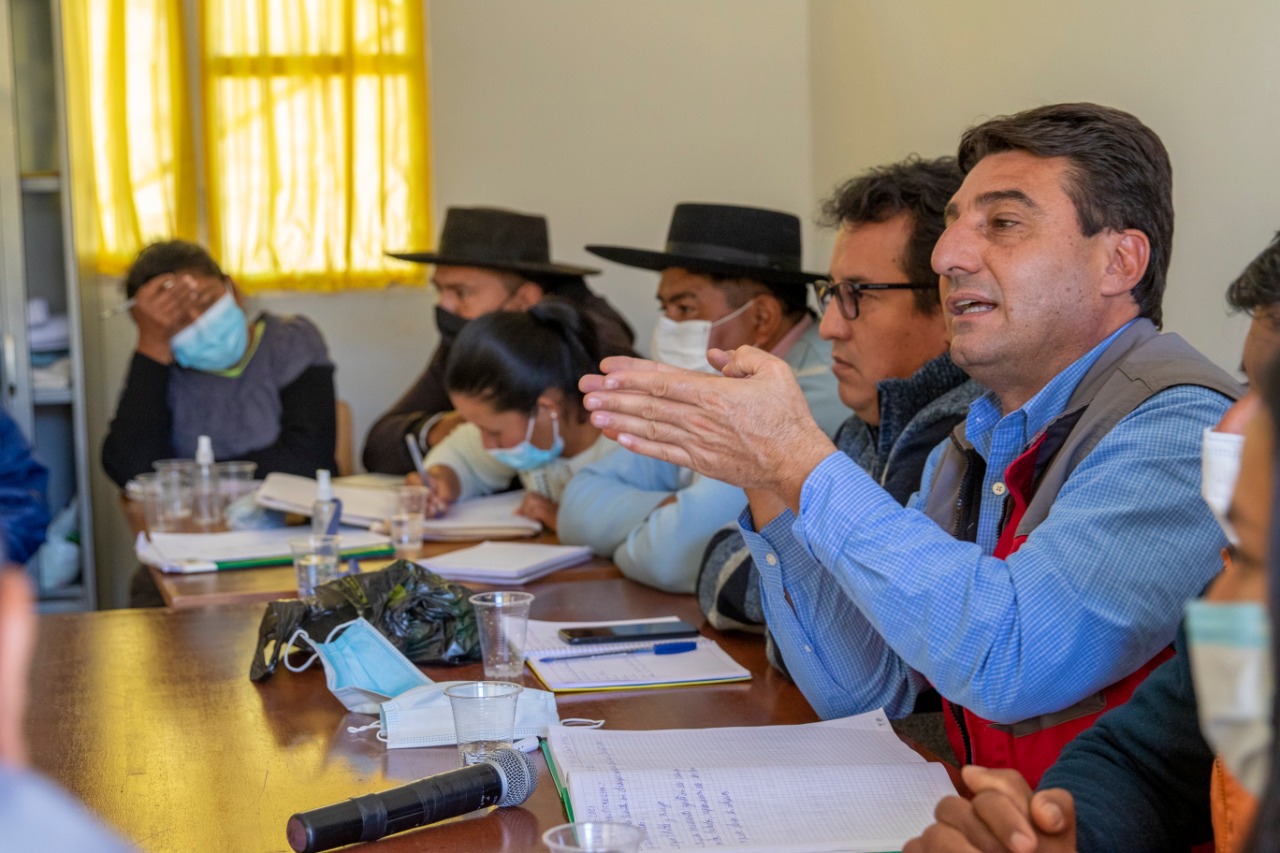 Alcalde Torres priorizará la ejecución de proyectos de agua potable y riego