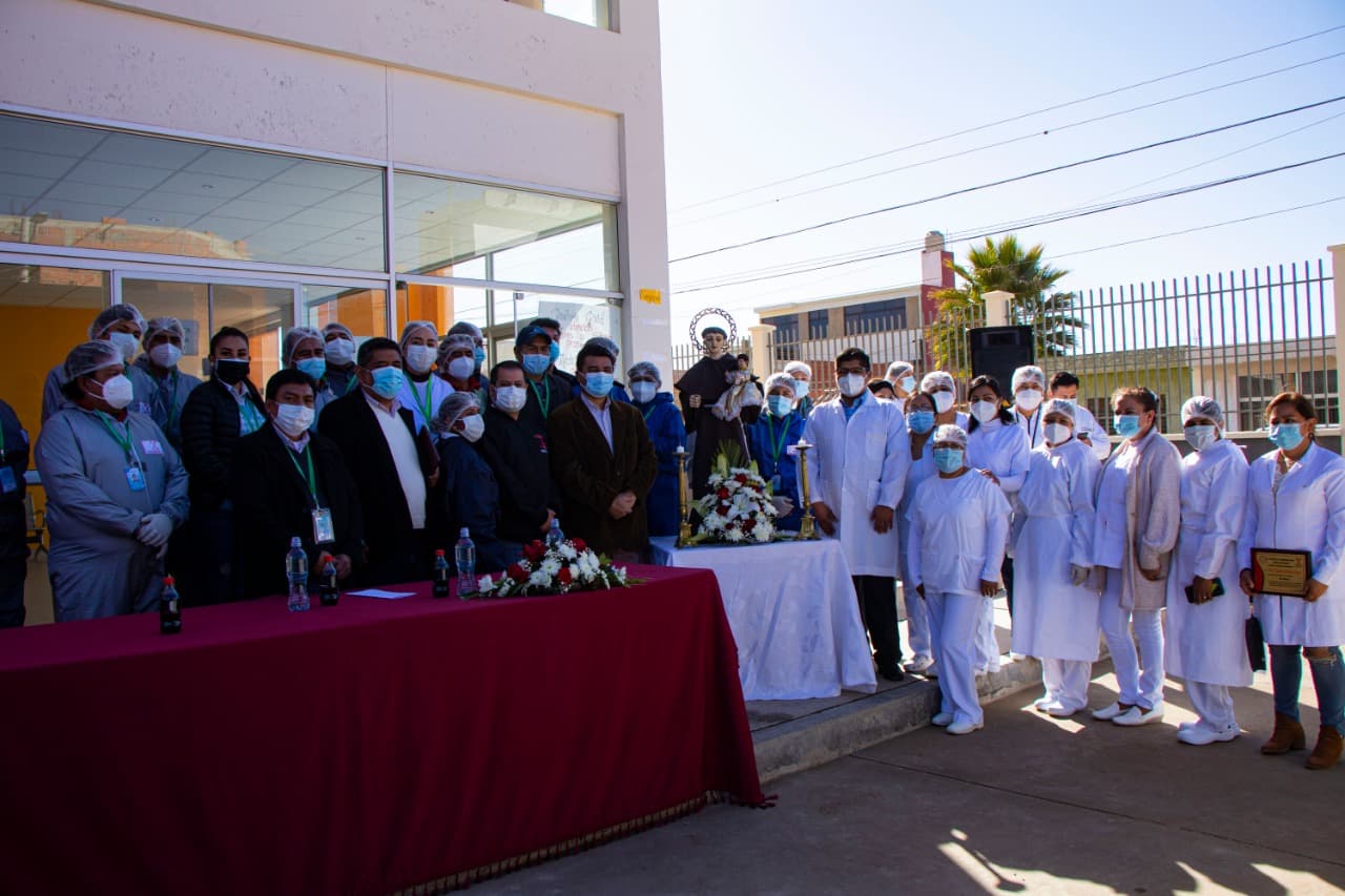 Alcalde Torres anuncia que en 30 días el hospital San Antonio estará equipado