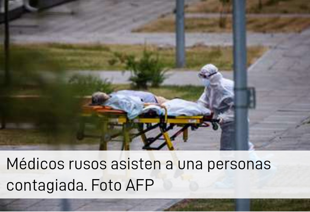 Rusia registra récord de muertos por covid por tercer día consecutivo