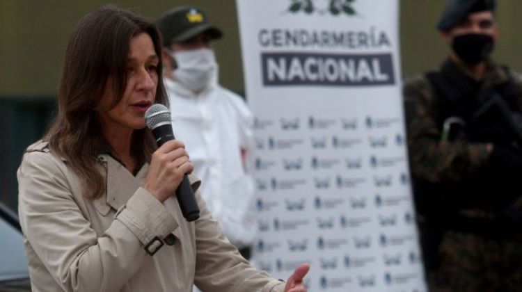 Ministra argentina asegura que el trámite para envío de «material bélico» se realizó en gestión de Evo