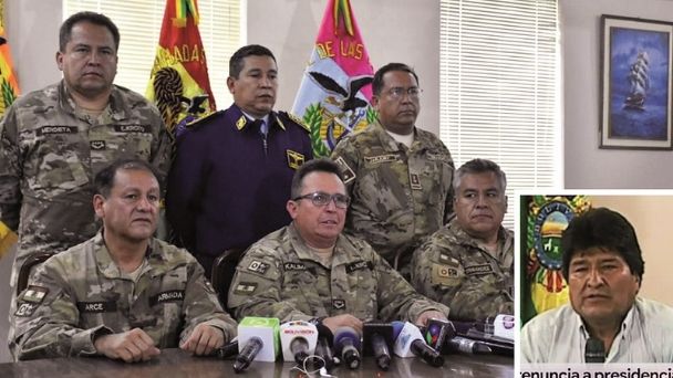 Último: Kaliman sabía tres horas antes que Evo iba a renunciar
