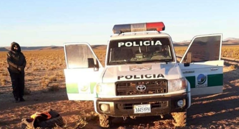 Encuentran a un policía muerto con un impacto de bala en una comunidad de Potosí