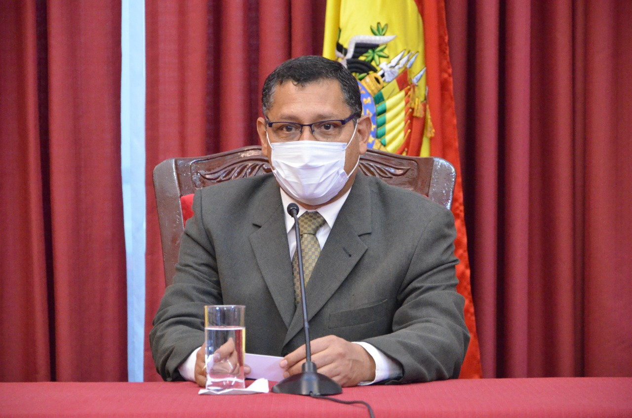 Montes denuncia abandono de gestión de las anteriores autoridades de la Gobernación y Alcaldía de Tarija