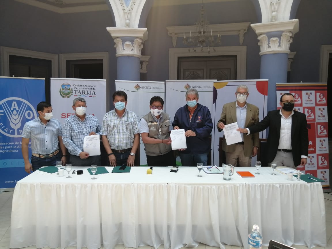 Gobernación firmó acta para la Gestión Sostenible de la cuenca del Guadalquivir