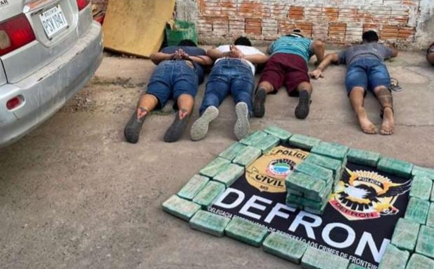 Tres bolivianos caen en Brasil junto a una banda de proveedores de droga