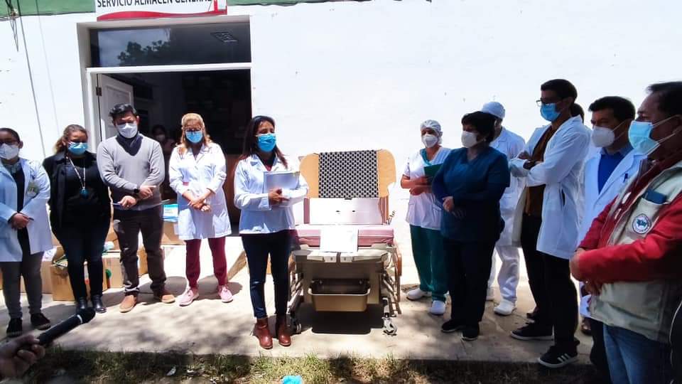 Dirección entregó material e insumos médicos a diferentes áreas y especialidades del HRSJDD