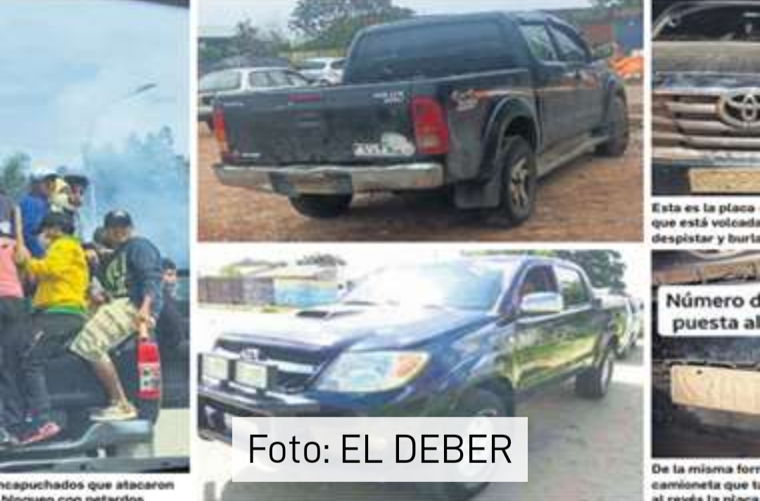 Encapuchados que atacaron bloqueos iban en vehículos incautados al narcotráfico