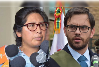 Eva Copa dice que al ministro de Gobierno “no le da la gana” de ir a El Alto